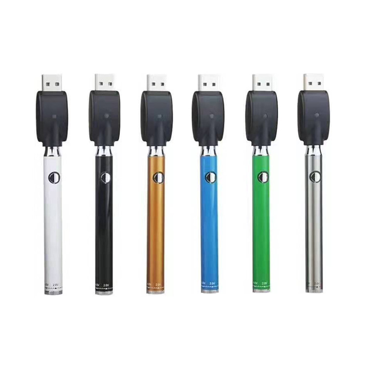 USB အားသွင်းကိရိယာပါရှိသော Slim Pen 510 Thread ဘက်ထရီ